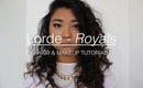 HAIR AND MAKEUP TUTORIAL: Inspired by Lorde - Royals