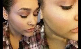 Soft Eyes Nude Lips Makeup Tutorial