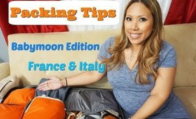 Pack with Me for my Babymoon - Pregnancy Travel Packing Tips