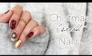Christmas Wreath Nails 2016 | Festive Nail Art ♡