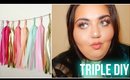 MAKING PAPER TASSELS | TRIPLE DIY