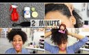 2 Minute Lazy Curly Hairstyle
