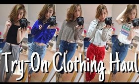 TRY ON CLOTHING HAUL | H&M, Kohl's + MORE