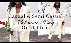 Valentine's Day Semi Casual & Casual Style Ideas