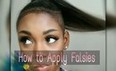 HOW TO: APPLY FALSIES