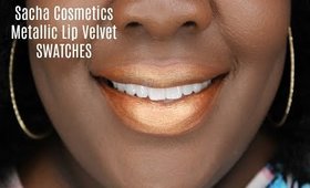 Sacha Cosmetics Metallic Lip Velvets