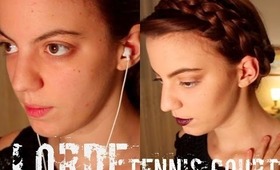 LORDE - Tennis Court Inspired Make Up Tutorial + Hair