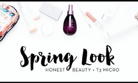 Spring Look | Honest Beauty + T3 Micro