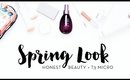 Spring Look | Honest Beauty + T3 Micro