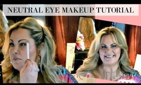 Neutral Eye Makeup Tutorial using Makeup Revolution Flawless Palette