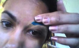 One way to color eyebrows