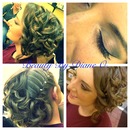Hair and makeup by myself
