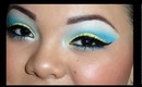 Bright & Fun Makeup Tutorial (Yellow & Blue)