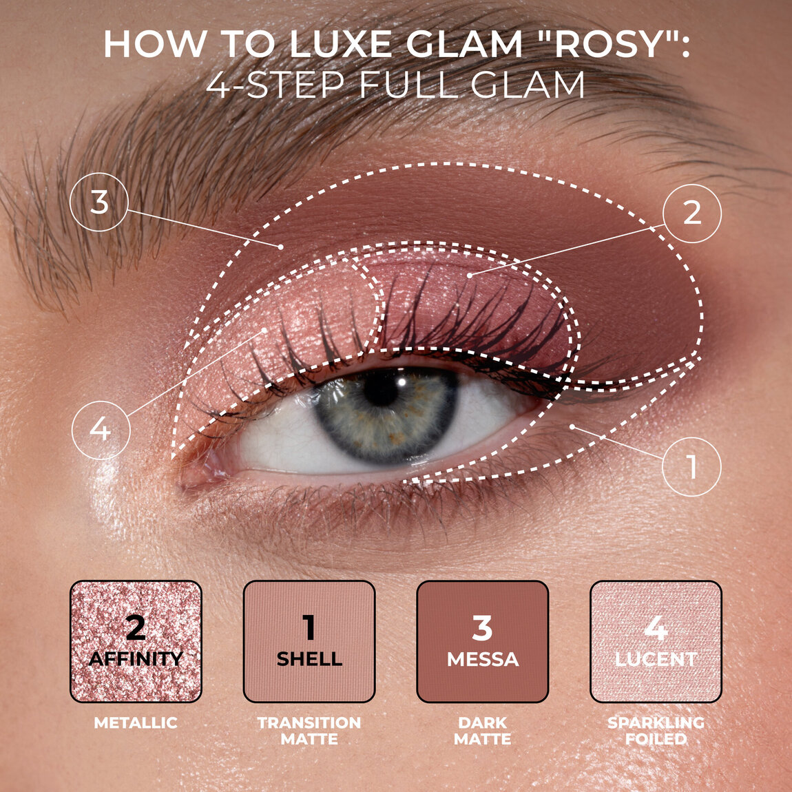 Natasha Denona Luxe Glam Compact Rosy | Beautylish