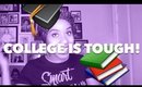 College is Hard AF! Especially for #SmartBrownGirls | @Jouelzy