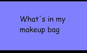 What's in my makeup bag