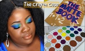 The Crayon Case | The Matte Book Tutorial | Dark Skin