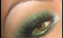 Make-up tutorial : Green Smoky Eyes using GDE