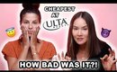 TESTING THE CHEAPEST ULTA MAKEUP WITH LAURA LEE | Maryam Maquillage