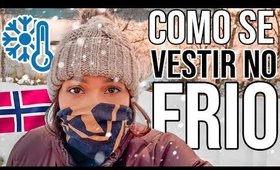 COMO SE VESTIR PARA O INVERNO | Vida na Noruega 🇳🇴