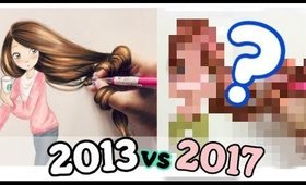RE-CREATE MY FAMOUS DRAWING!!! 😱(2013 vs 2017)