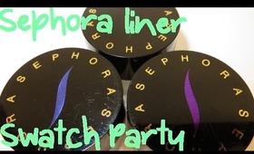 Swatch Party - Sephora Liner/Shadow Pots