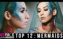 Mermaid Look | NYX FACE Awards 2015 Top 12 Challenge | Courtney Little
