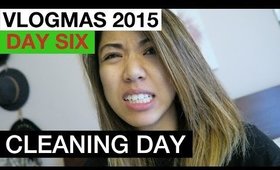 VLOGMAS 2015: DAY 6 ❆ CLEANING DAY | yummiebitez
