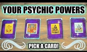 🔮 WHAT ARE YOUR PSYCHIC POWERS ✨ WEEKLY PICK A CARD READING 🔮