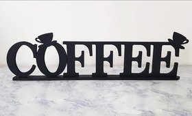 DIY Coffee Letters Home Décor