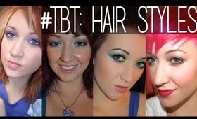 #ThrowbackThursday: Past Hairstyles & At-Home Hair Coloring Tips!