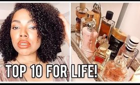 KEEP ONLY 10 FRAGRANCES FOR LIFE FROM MY PERFUME COLLECTION 2020 | Karina Waldron