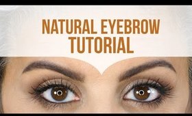 Natural Eyebrow Tutorial for Thin Brows