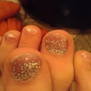 sparkly toes!
