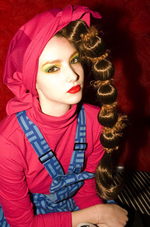 Peace & Love Inc. 
F/W 2009 NYC
Hair by Chuck Amos @ Jump Management
Makeup by Munemi @ See Management