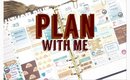 Plan with me: THANKSGIVING Erin Condren Life Planner Weekly Spread / Erin Condren Vertical #23