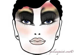 Created Using FACE CHARTS PRO APP

