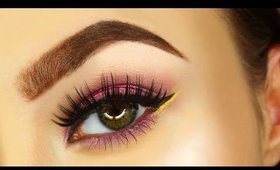 Pink & Yellow Summer Makeup 2016 // Pink Lemonade Makeup Tutotrial