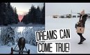 DREAMS CAN COME TRUE & SNOW ANGEL FAIL! | VLOGMAS #4