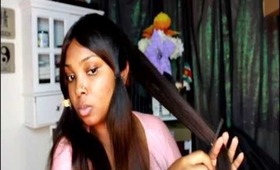 How I Dye my silk top lace wig from Best Lace Wigs.com and How I Layer the wig PART1