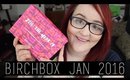 JAN 2016 BIRCHBOX + 5$ BOXES?| heysabrinafaith
