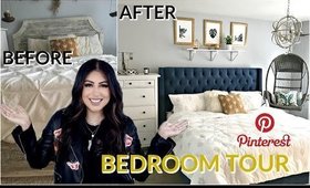 Bedroom Tour 2017: Pinterest Modern Inspired Transformation (Affordable)