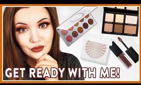 GRWM: TRYING NEW MAKEUP (INCLUDING JACLYN VAULT PALETTE)