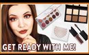 GRWM: TRYING NEW MAKEUP (INCLUDING JACLYN VAULT PALETTE)