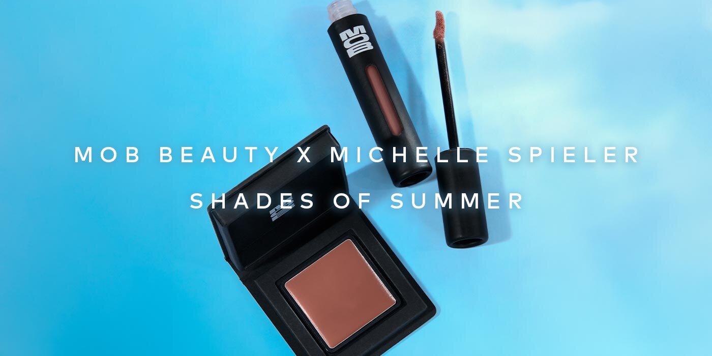Michelle Spieler channels summer in St. Tropez with a monochromatic beige cheek and lip combo that’s soft, sun-warmed, and effortlessly elevated. Shop her collection now on Beautylish.com