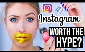 FULL FACE Using INSTAGRAM HYPED Makeup?! || What Worked & What DIDN'T