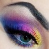 Rainbow Make Up Customer Alica