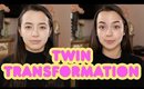 Twins Transformation into Marilyn Monroe & Audrey Hepburn | Merrell Twins