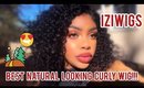 MUST HAVE DEEP WAVE  CURLY 360 LACE WIG | SO NATURAL LOOKING | IZIWIGS