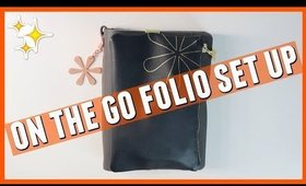 Erin Condren On The Go Folio Set Up + Giveaway